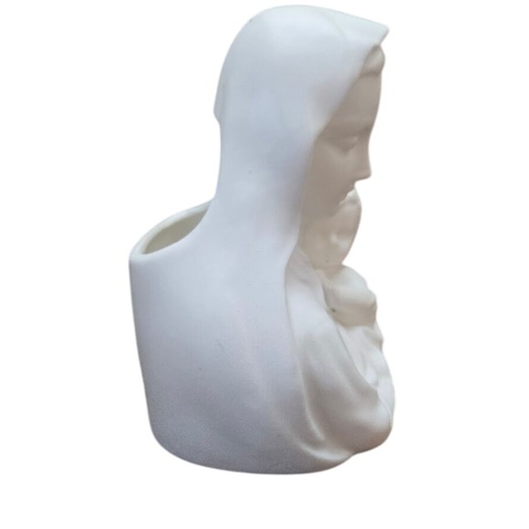 Vintage INARCO 1963 Madonna and Child Religious Figurine Planter E-322‎ - Picture 3 of 8